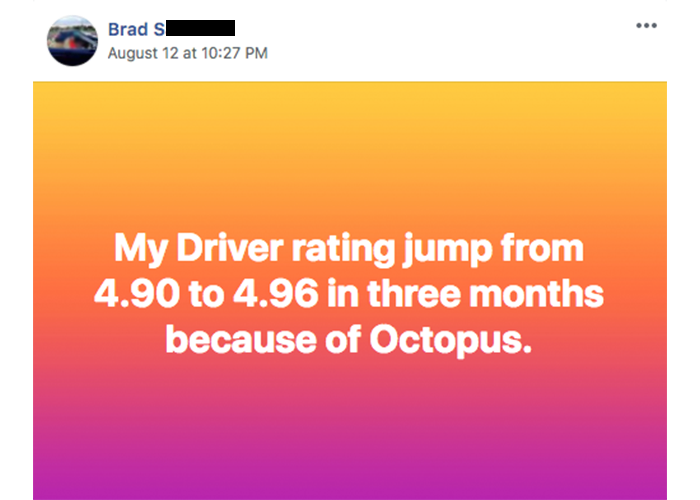 Play Octopus Rideshare Entertainment Review - Brad