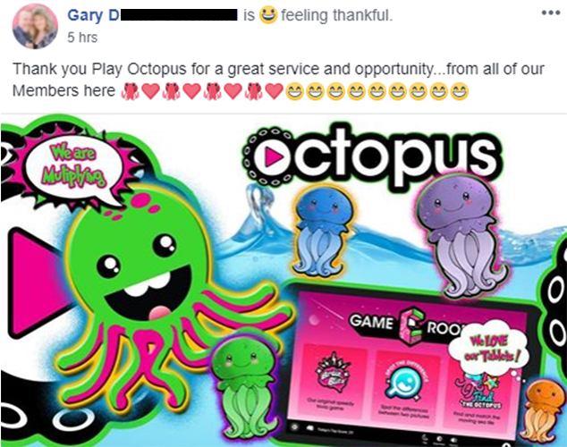 Play Octopus Driver Members - Gary