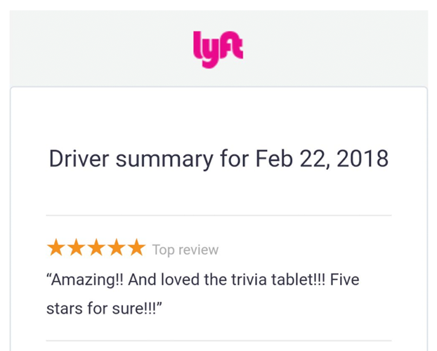 Play Octopus Rideshare Entertainment Review - Lyft