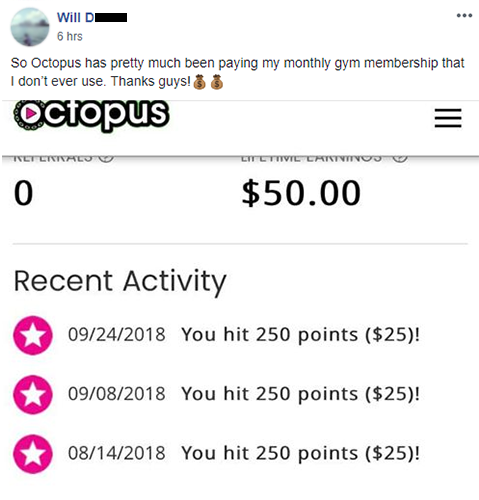 Play Octopus Review - Points - Will